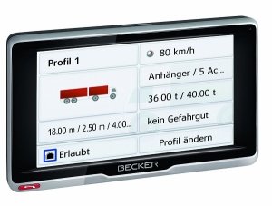 Navi mit Truck-Attributes